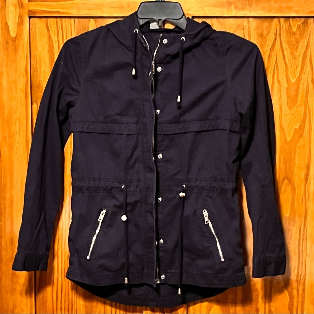 Black Divided 100% Cotton Jacket
